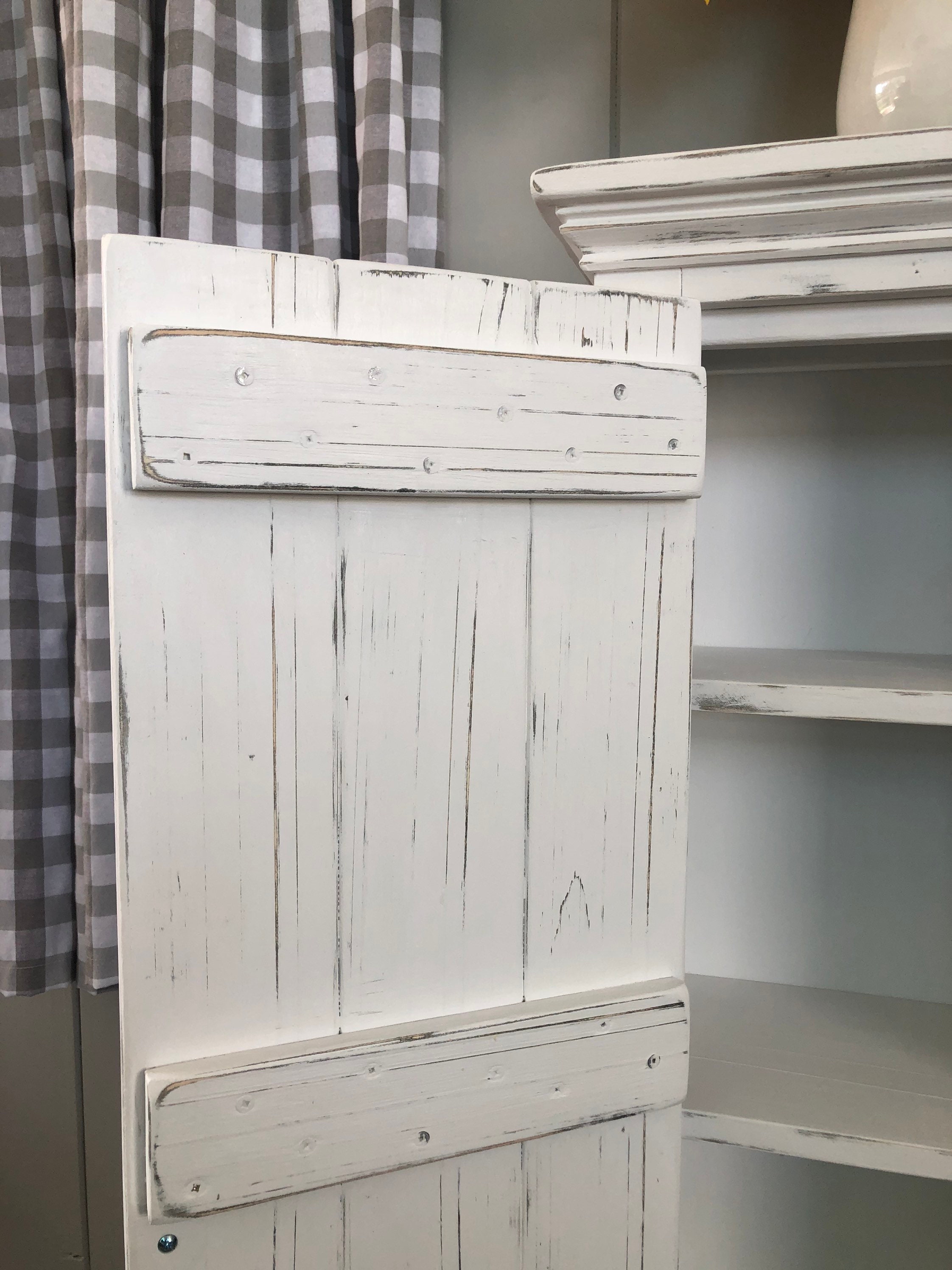 Farmhouse Cupboard / Linen / Pantry / Bath / Solid Etsy