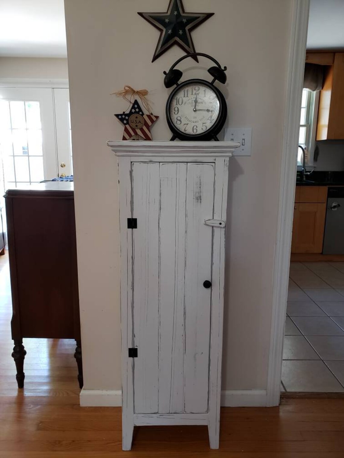 Farmhouse Cupboard / Linen / Pantry / Bath / Solid Etsy