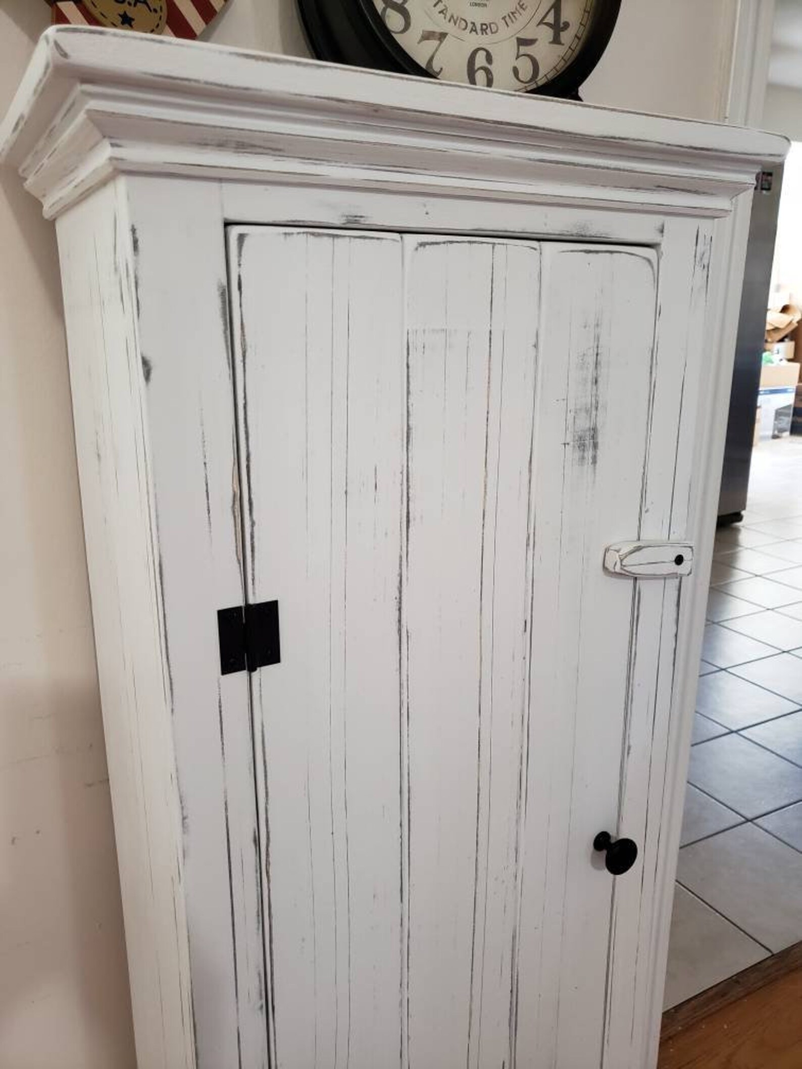 Farmhouse Cupboard / Linen / Pantry / Bath / Solid Etsy