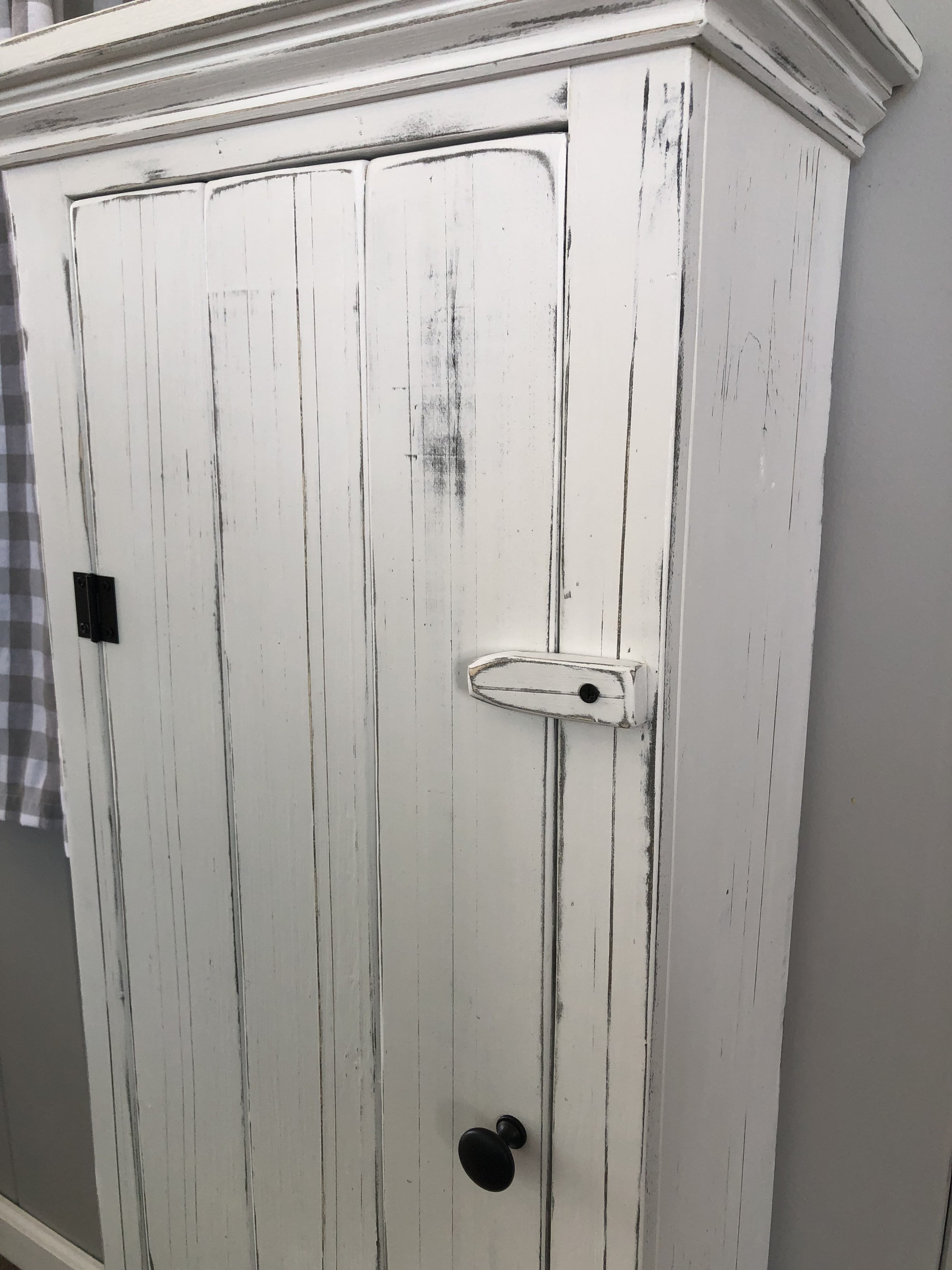 Farmhouse Cupboard / Linen / Pantry / Bath / Solid Etsy