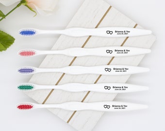 Personalized Wedding Toothbrushes