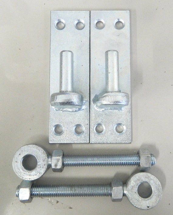 Heavy Duty Galvanised Wrought Iron Gate Hinge 12mm Pin 