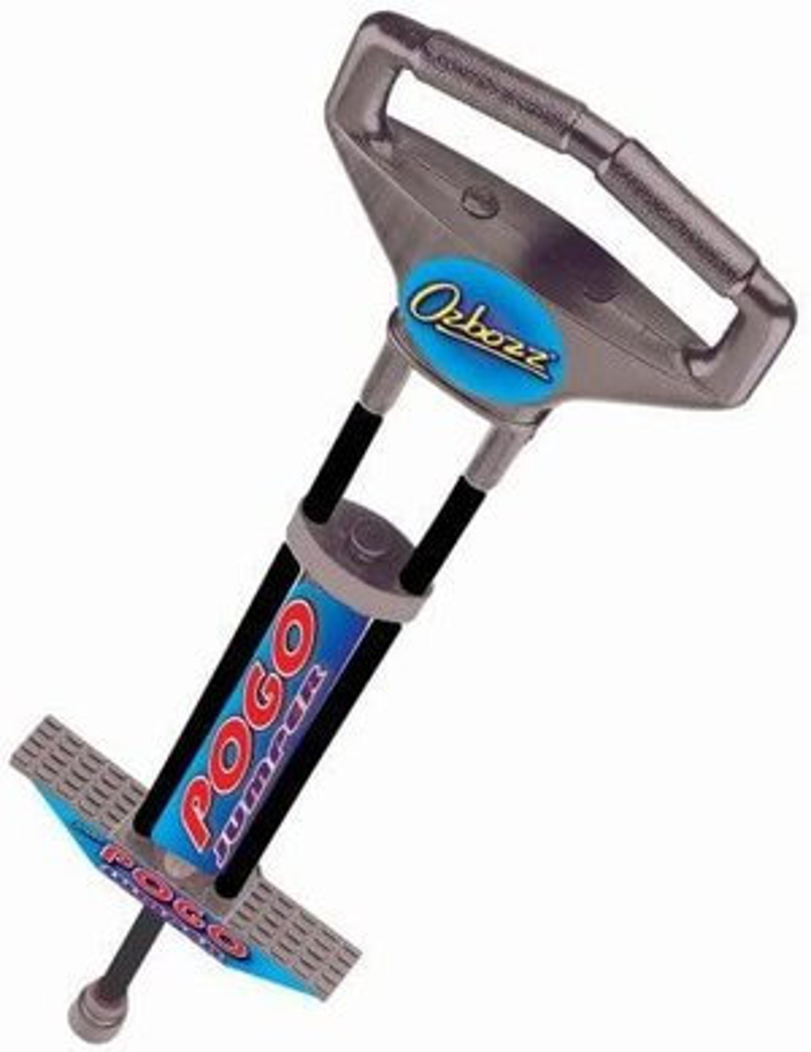 Pogo Stick 100cm Black/silver Spring Powered Outdoor Game Etsy UK