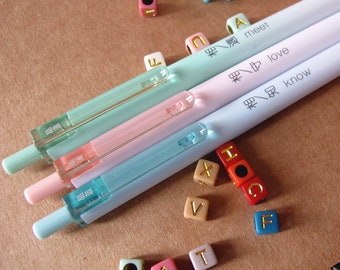 Cute Pastel Ballpoint Pen Set