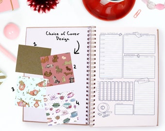 Daily Planner Journal With Choice of Cover Design