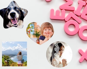 Custom Shape Photo Magnet