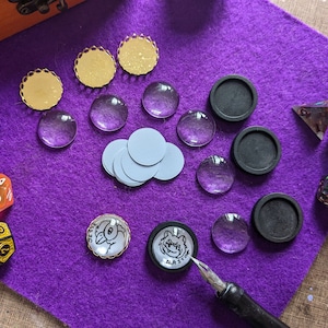 Wood and Glass TTRPG Token Kit