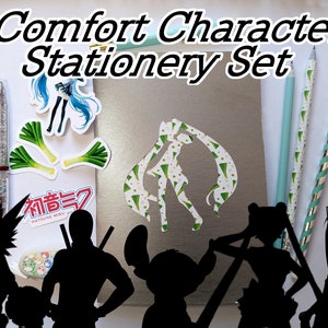 Comfort Character Stationery Set (Please see Description)
