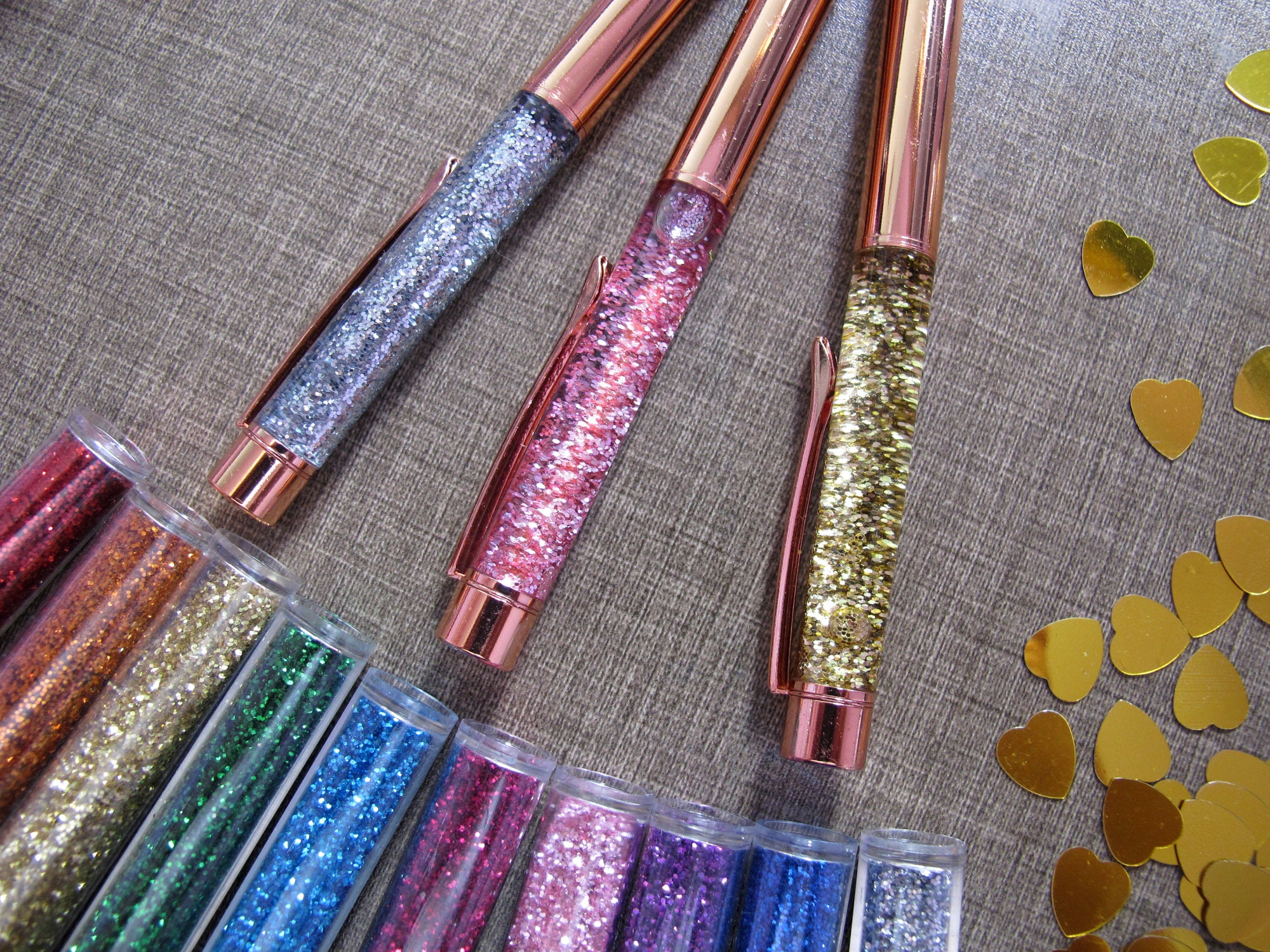 Glitter Gel Pens Zebra Z-grip Doodler'z 1.0mm Bold Nib Assorted Glitter  Colours Set of 10 Sparkly Pens Calligraphy, Scrapbooking -  Denmark