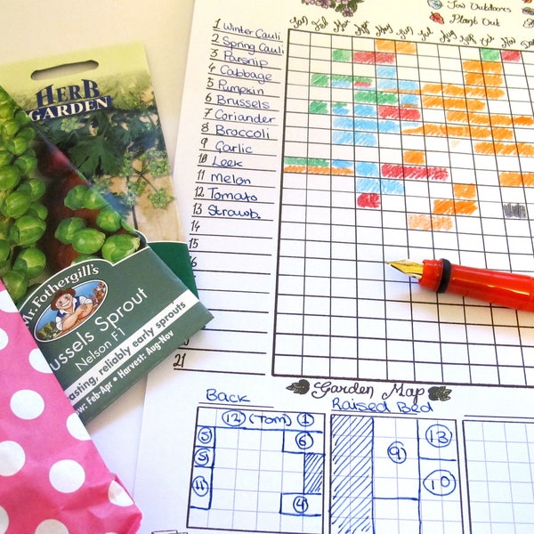 Printable Garden Planner