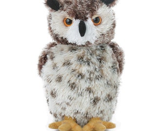 Great Horned Owl Plush "Osmond" Stuffed Animal by Aurora