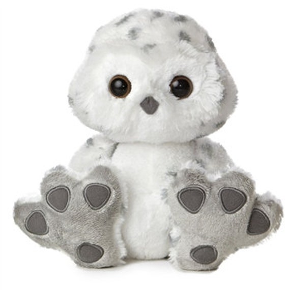 snowy owl plush toy