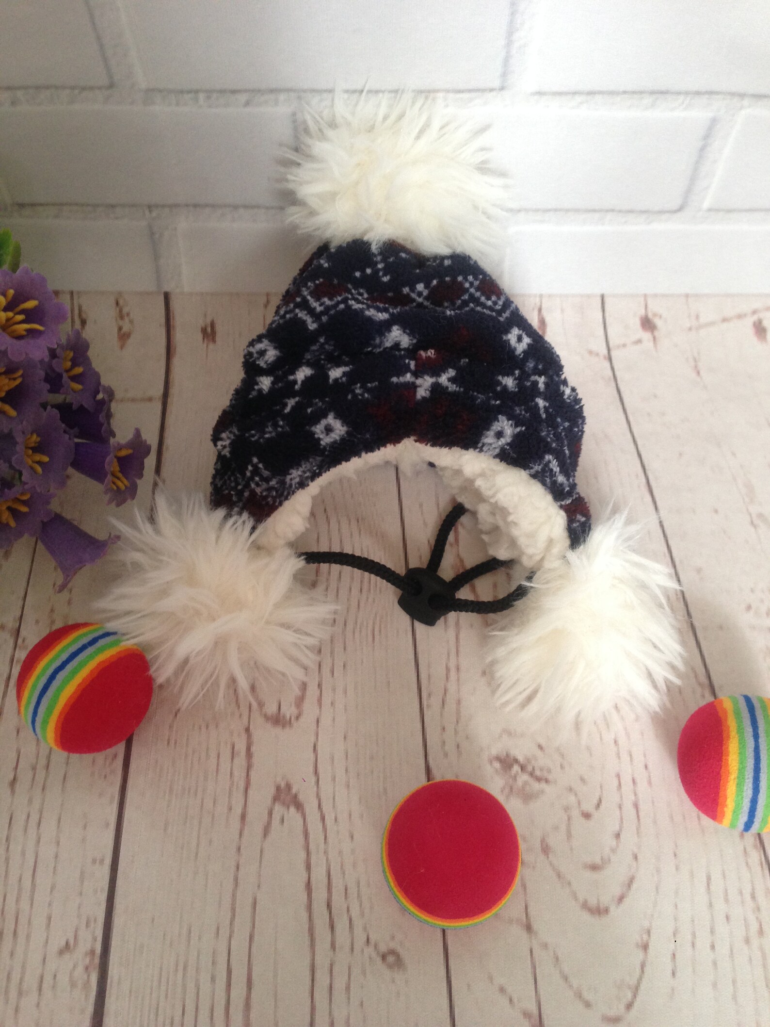 Elegant cap for a dog exquisite hat fluffy dog hat a warm Etsy