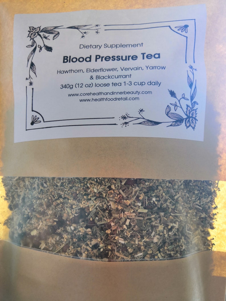 Blood Pressure Herbal Tea Loose Tea 340g 12 Oz Maintaining & Balancing
