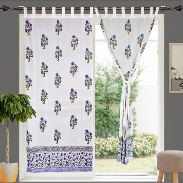 Cotton Window Curtains Etsy