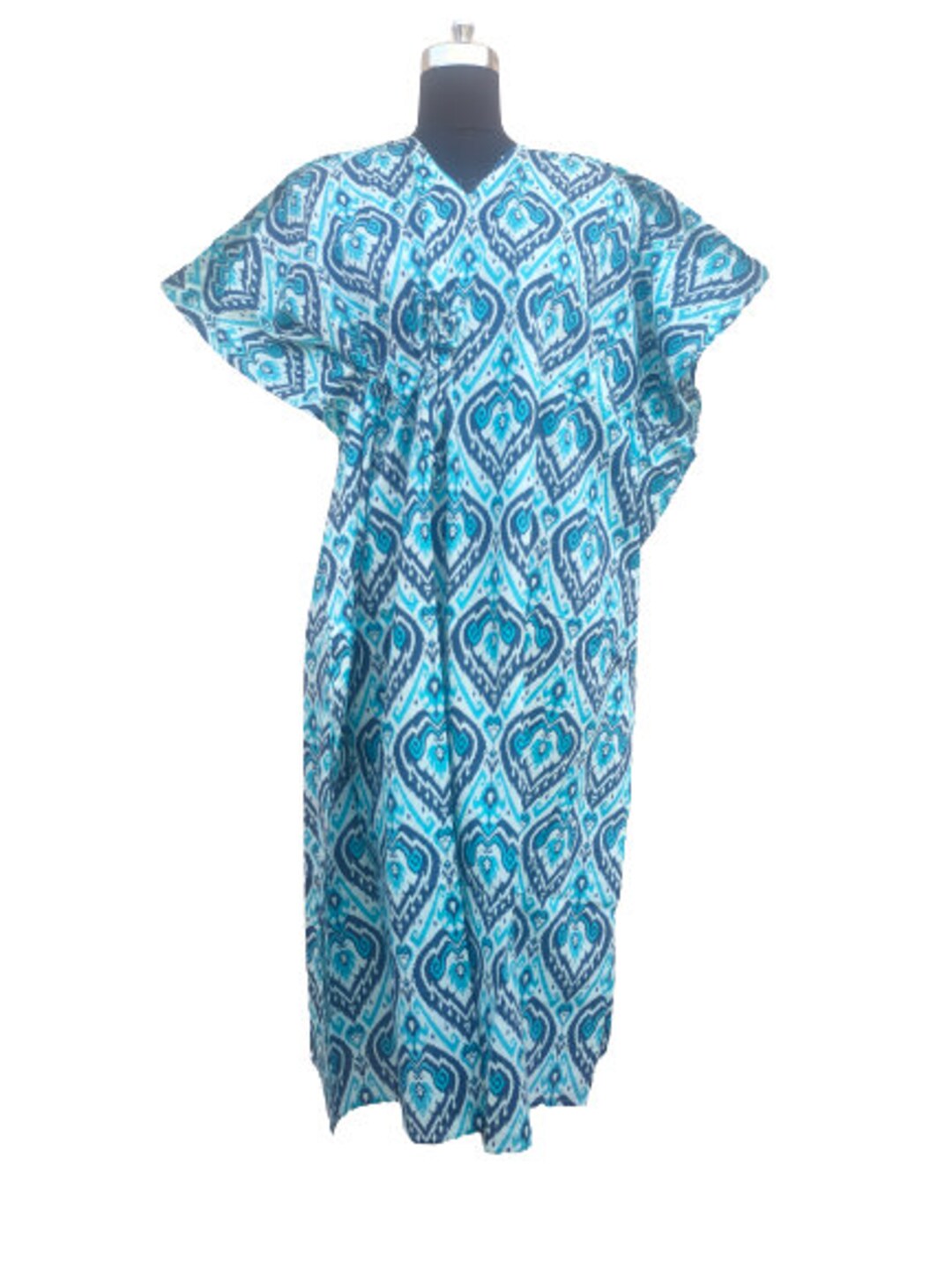 Printed Cotton Kaftan Beach Wear Caftan Maternity Kaftan Etsy