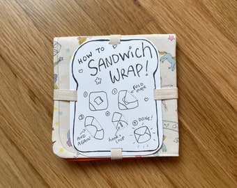 Sandwich Wrap - Unicorns and Dancers