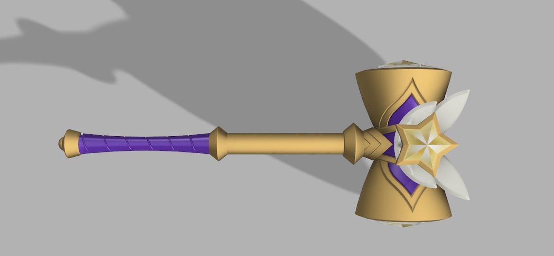 Poppy Star Guardian Hammer League of Legends Etsy México