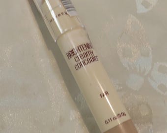 Brightening Creamy Face enhancer 10-Fair shade Concealer  Stick Twist-up to use .2 oz. Full sz. 0.11 oz. 4-1/4" Sealed for hygienic purposes