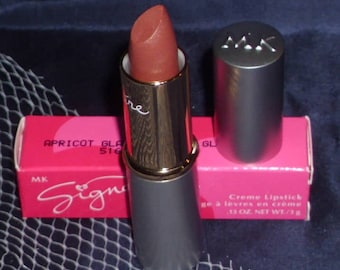 Mary Kay Apricot Glaze Lipstick Creme cream 3" tall Full size .13 oz. 11 Sold Keeps lips moist & supple Stay-true color Sale InonasCosmetics