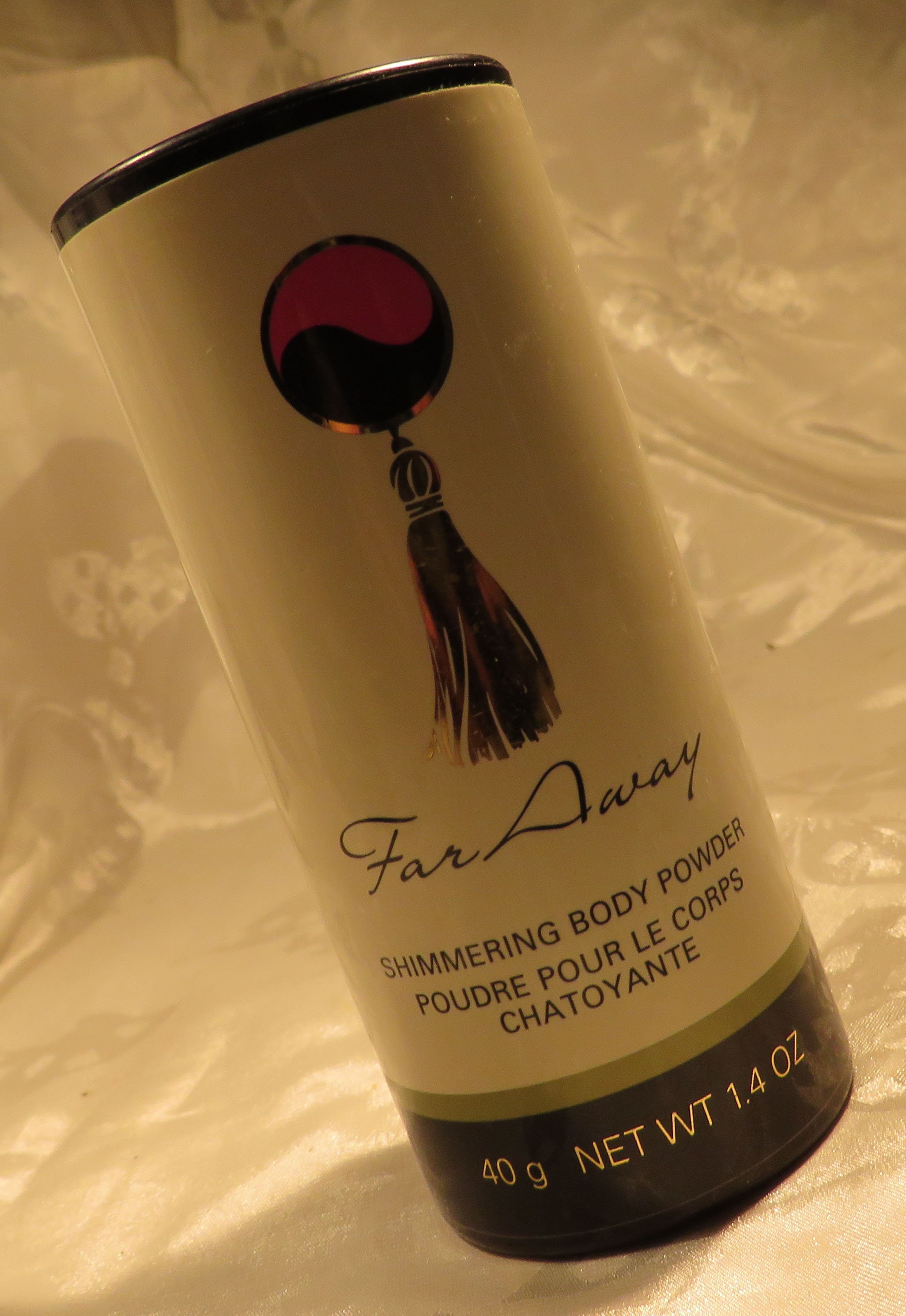 Avon Discontinued Vintage Hard to Find Far Away Shimmery Body Powder fragrance Skin body care Bath and Body InonasCometics Shop Sale