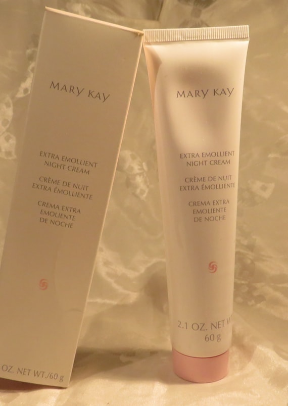 Mary Kay Extra Emollient Night Cream Translucent Moisturizing Pink
