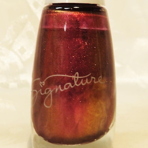 beautiful Iridescent shimmer Nail Enamel polish "Plum Fun" Mary Kay Full size .33 fl. oz. of color Long-wear High gloss finish Hard to find bild 1