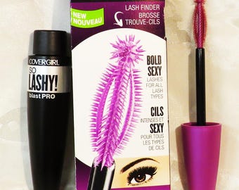 So Lashy Black Mascara 805 Full sz. .44 oz. Unique Lash Finder Bold Sexy Lashes for All lash types Directions on back Remove w/soap & water