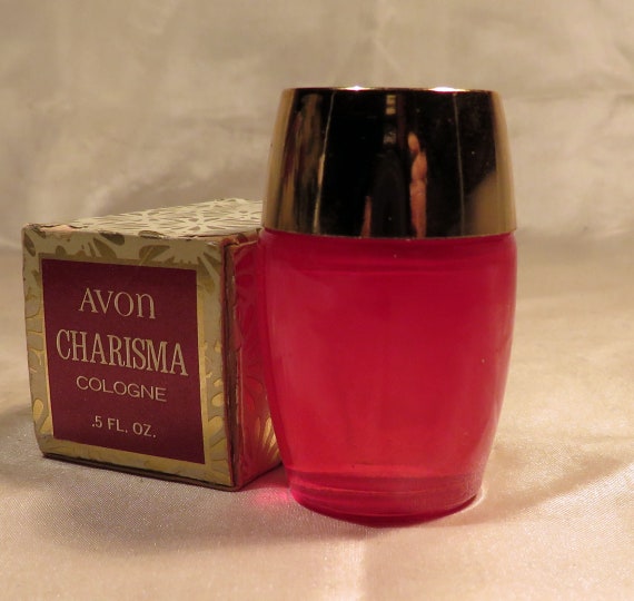 avon perfume red bottle