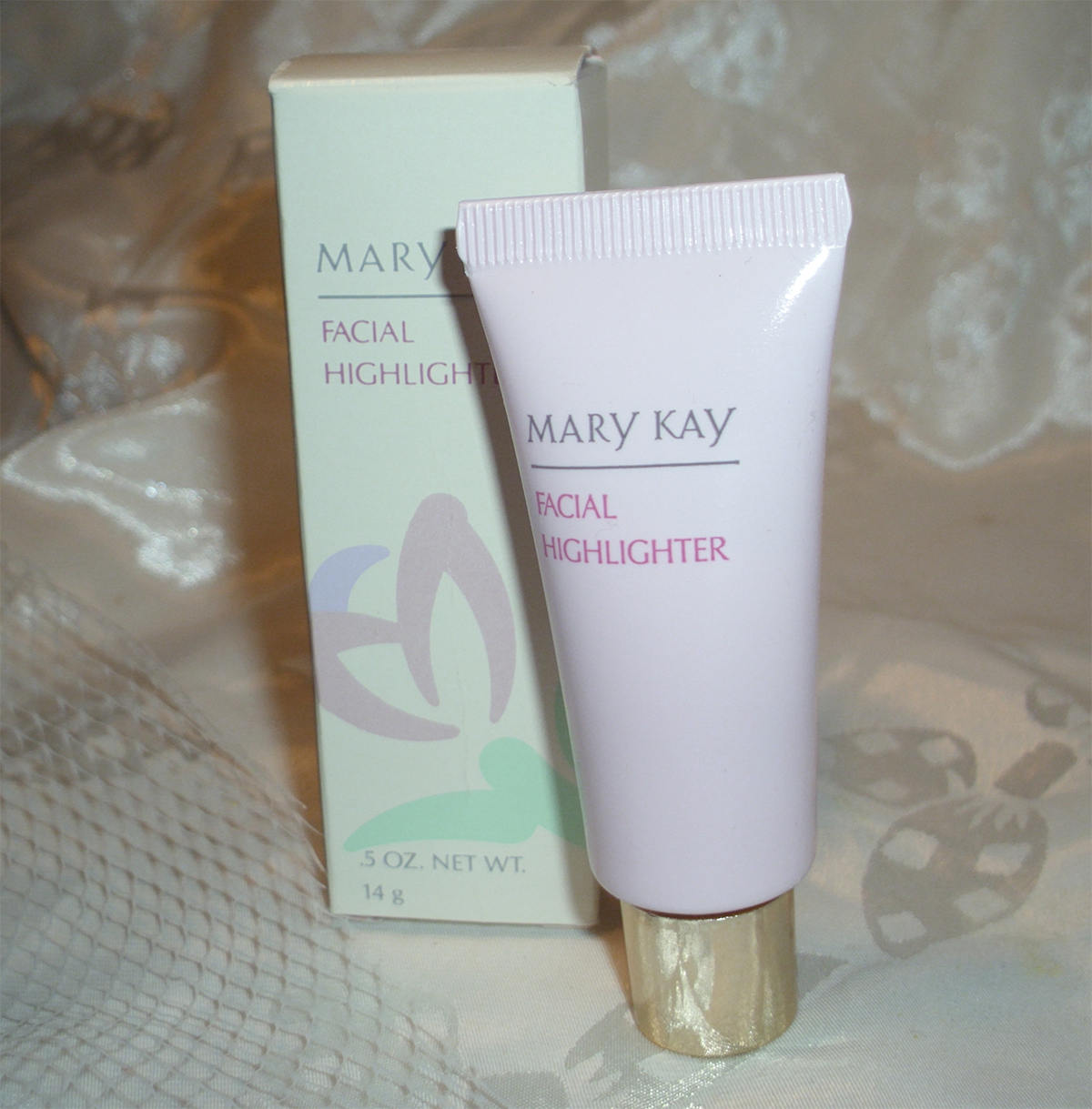 Mary Kay Facial Highlighter White shade color Creamy formula Etsy