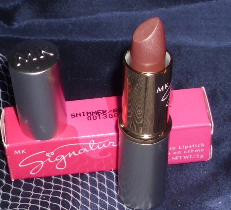 Mary Kay Pink Shimmer Lipstick Creme Cream .13 Oz. 3 Inches Etsy