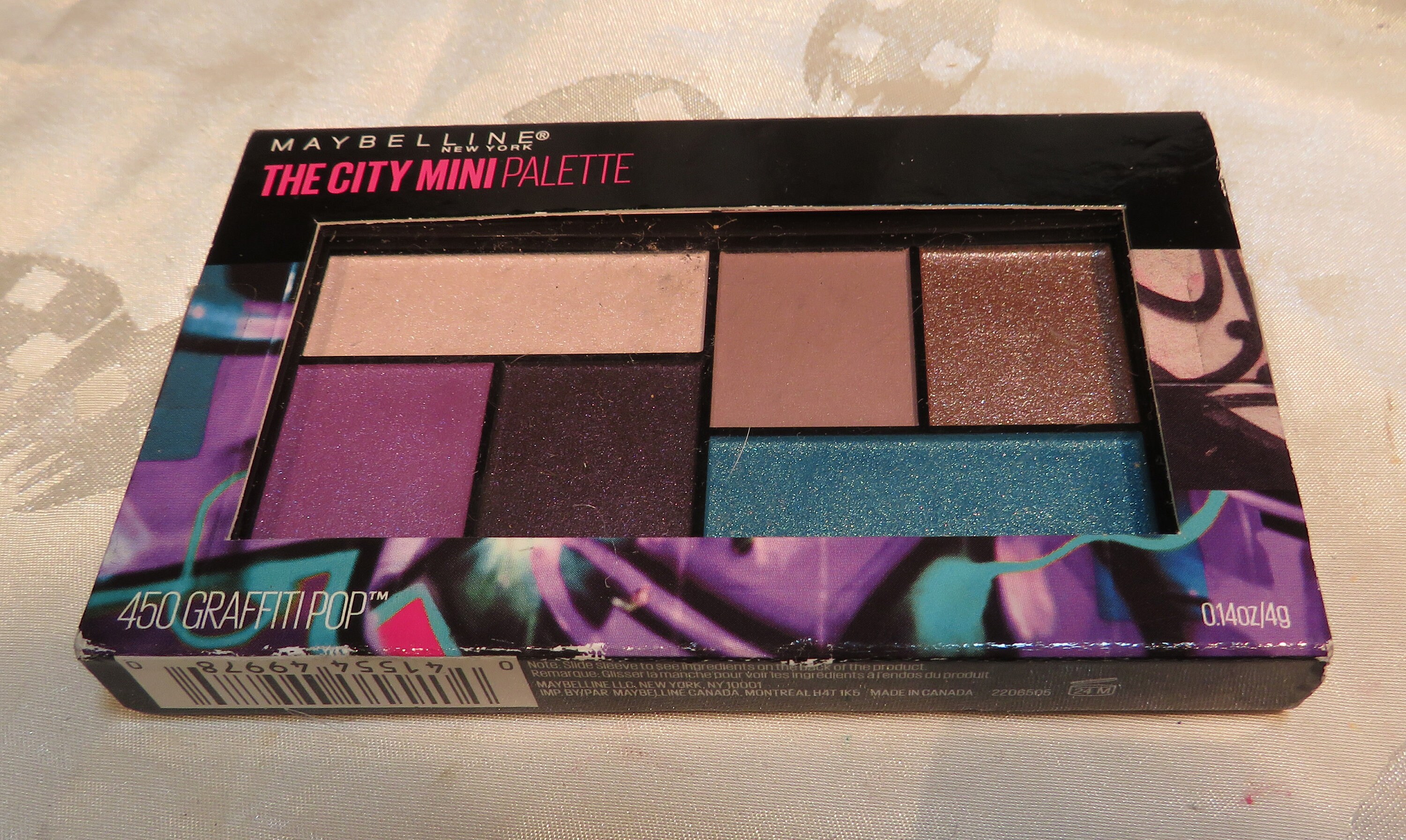 MAYBELLINE The City Mini-Palette – Graffiti Pops Mit 6 Lidschatten