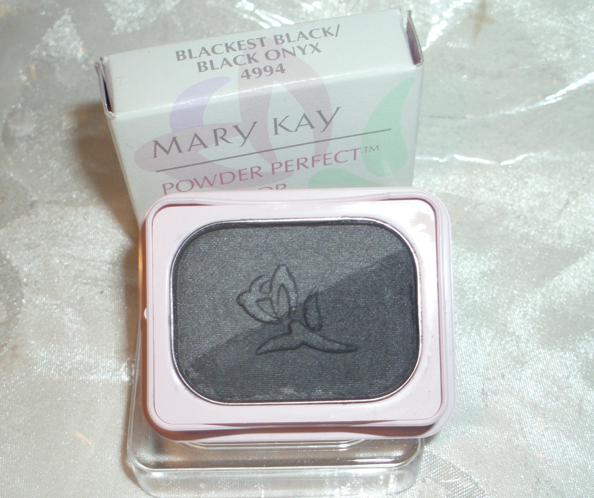 Black eyeliner Mary Kay apply wet or dry Blackest Black