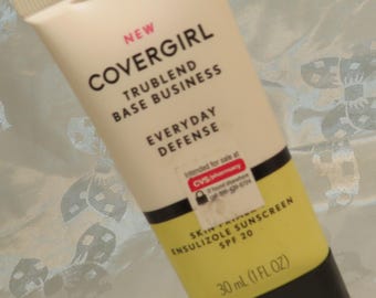 Covergirl Trublend true blend Skin Primer Expired sunscreen-Reduced Price Everyday Defense 1 oz. Oil-free All Skin Types Sale