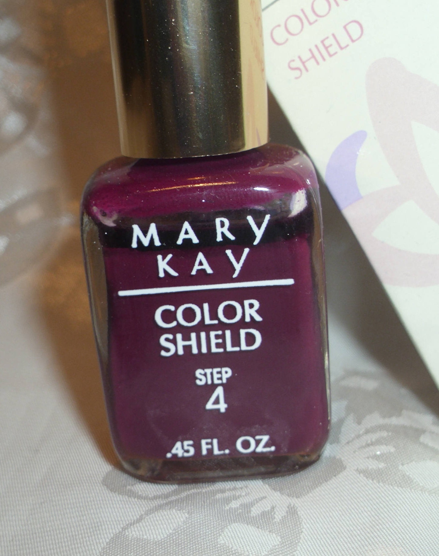 Mary Kay Vintage Nail Polish Freshest Berry Color Shield 4048 Etsy