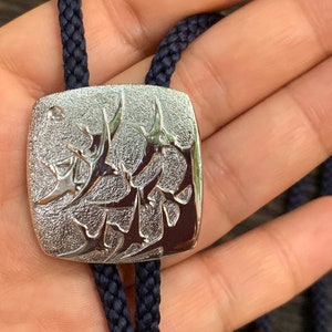 Vintage Flock of birds in the sky Bolo Tie Necklace
