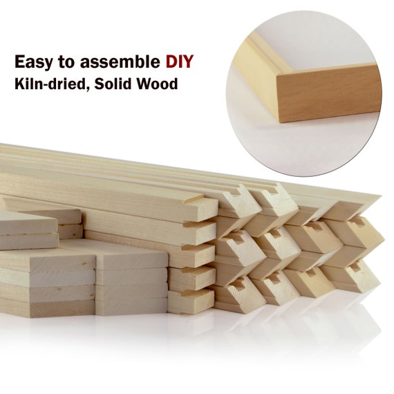 Wooden Gallery Style Stretcher / Strainer Bars 5 to Etsy UK