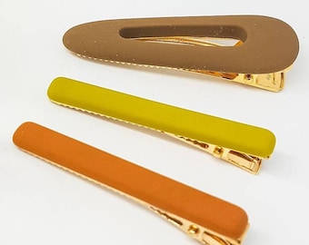 Acrylic Hair Barrette: Vintage Inspired Bohemian Hair Clip