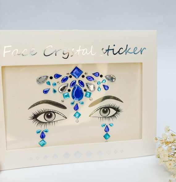 Luna Face Gem, Festival Face Gem, Face Gem Stickers, Face Jewels