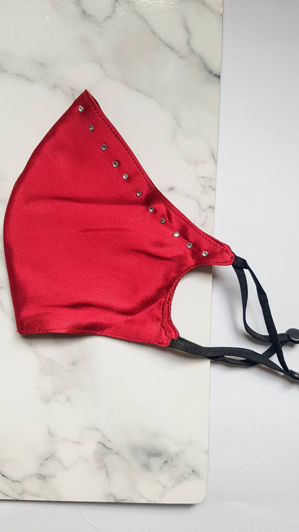 Embellished Luxury Silk Mask 100 Mulberry Silk Face Mask Etsy UK