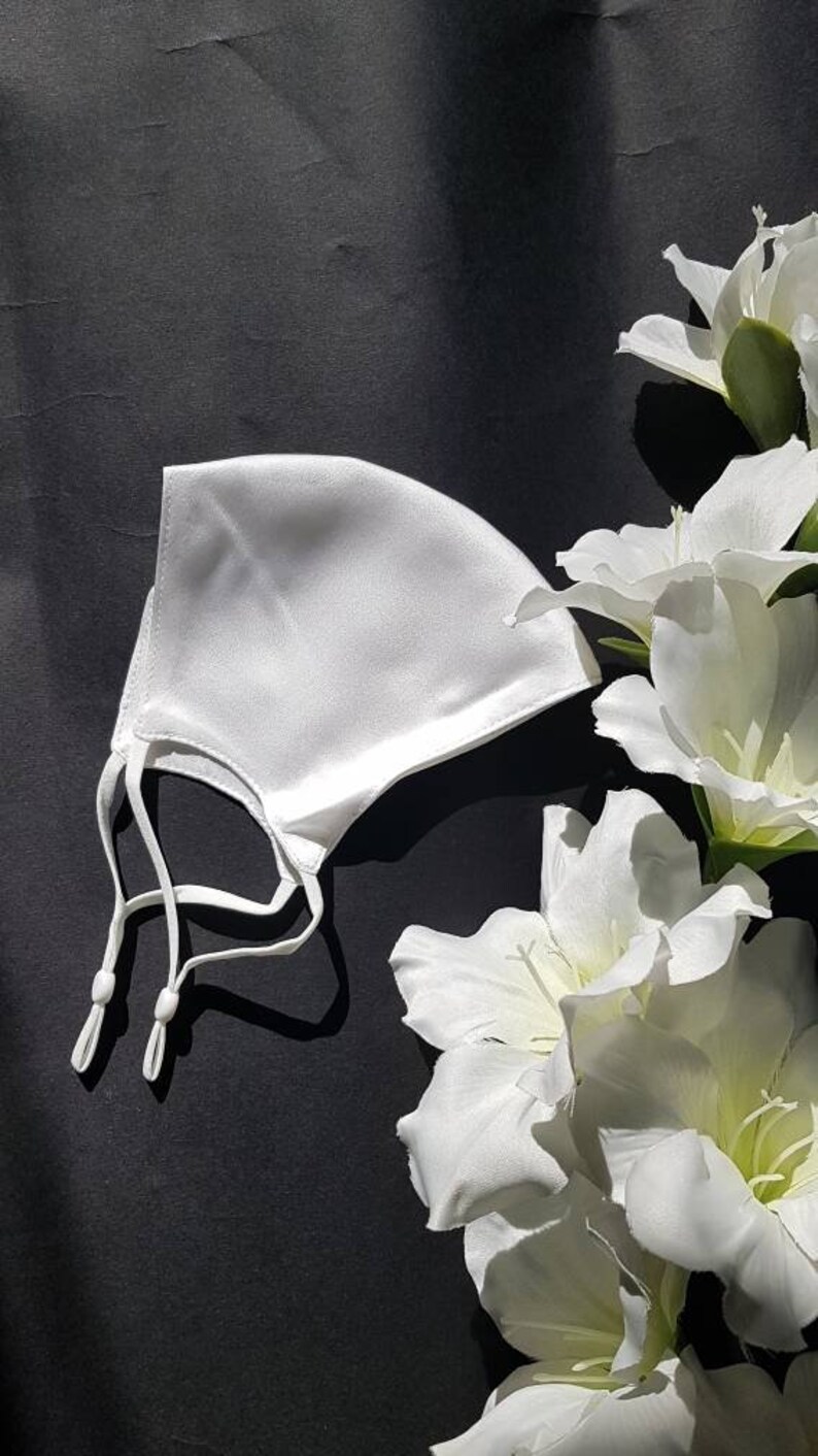 Luxury Silk Mask 100 Mulberry Silk Face Mask Wedding Masks Etsy UK