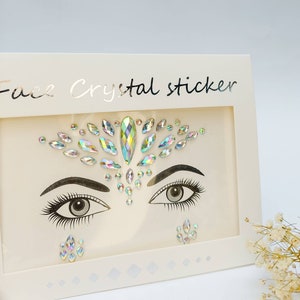 Gioielli per il viso diamante trucco arte Eyeliner Glitter viso