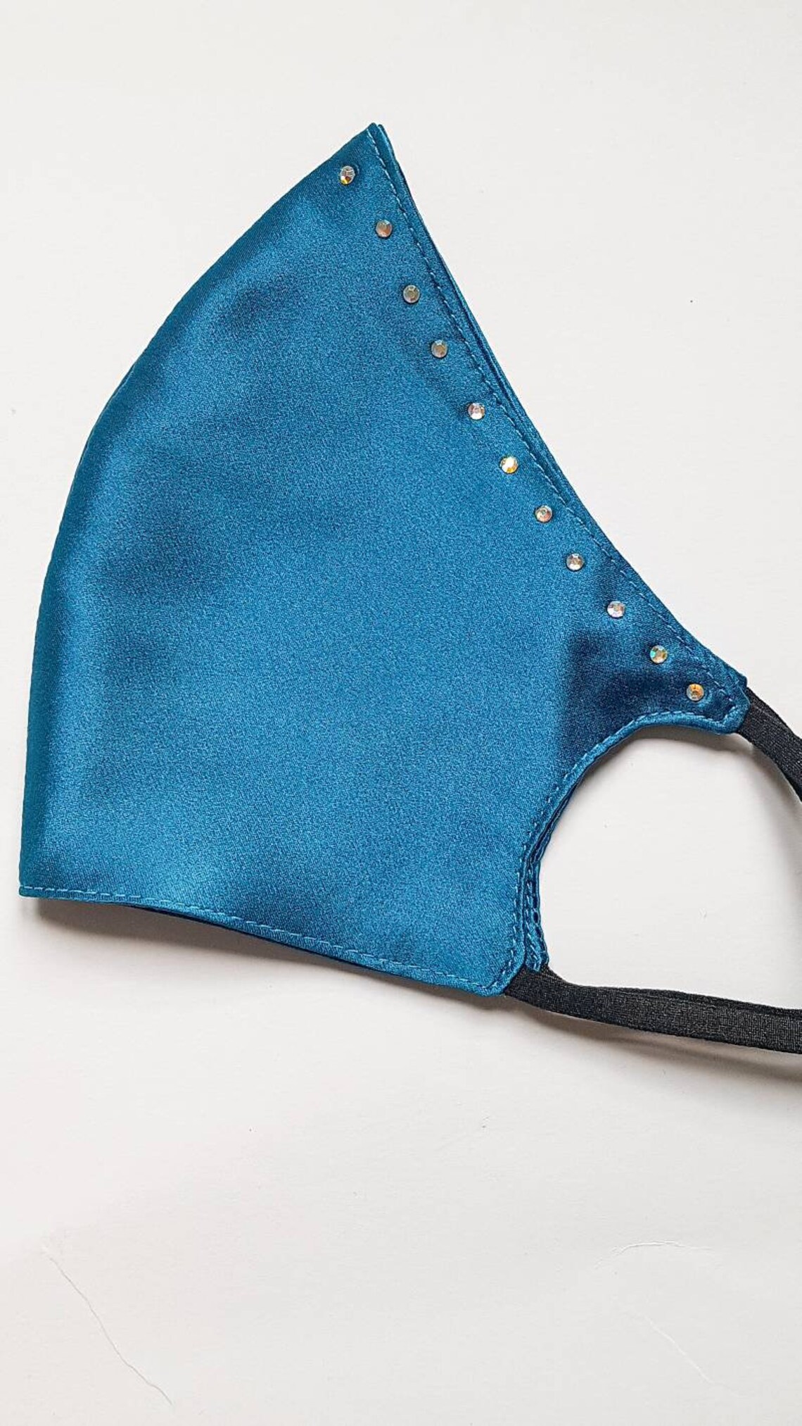 Embellished Luxury Silk Mask 100 Mulberry Silk Face Mask Etsy UK