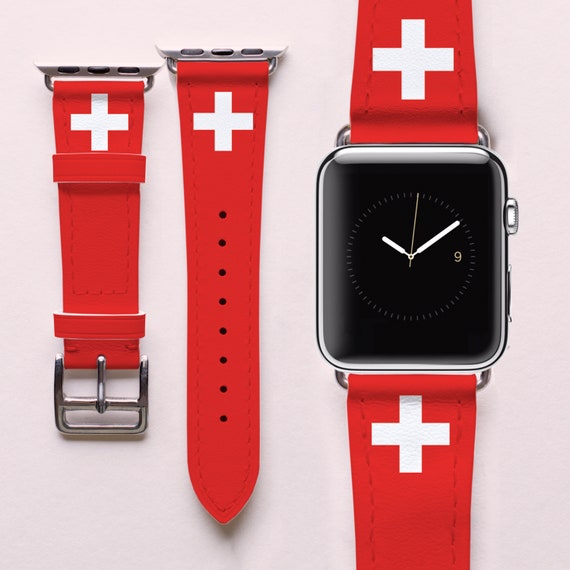 swiss flag watch