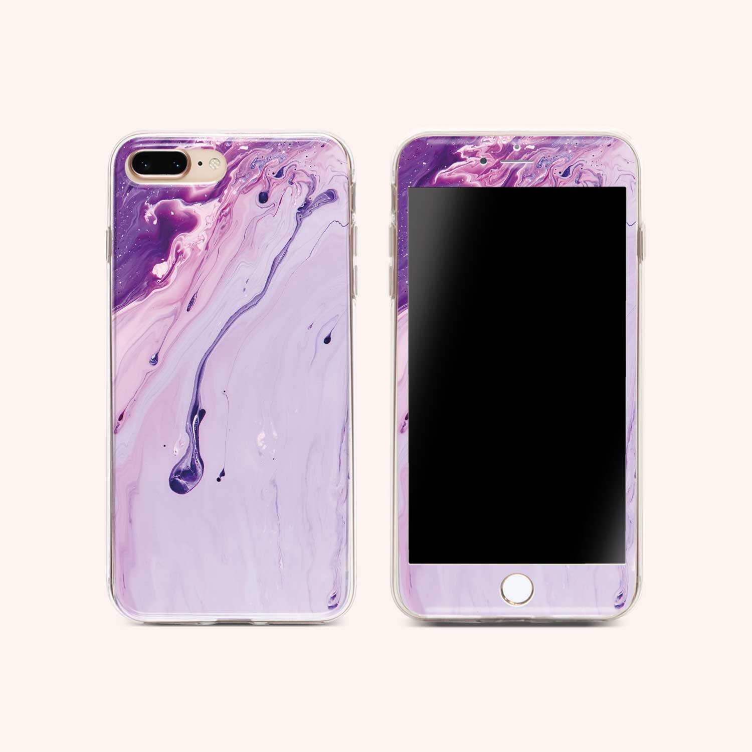 Marble Case IPhone X Case Pink Marble IPhone Xr IPhone XS Max | Etsy