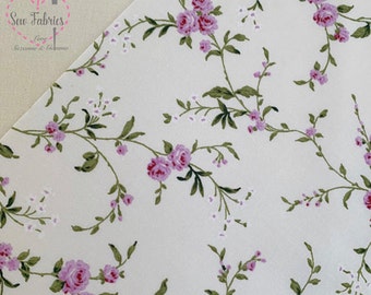 ROSE AND HUBBLE SILVER GREY HORSES FABRIC 100/% COTTON FAT QUARTER