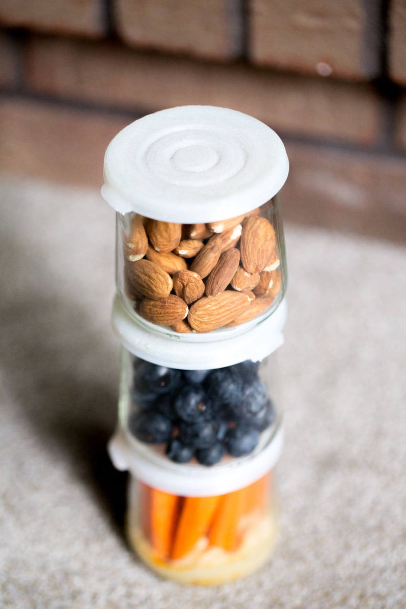 Oui Lid for Glass Yogurt Jar Container 3D Printed 1 Lid Etsy