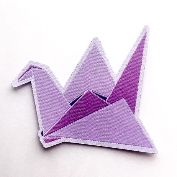 Papier-Kran-Stoff-Patch