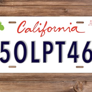 Replica &quot;The Blueberry&quot; - License Plate (Psych - TV Show)