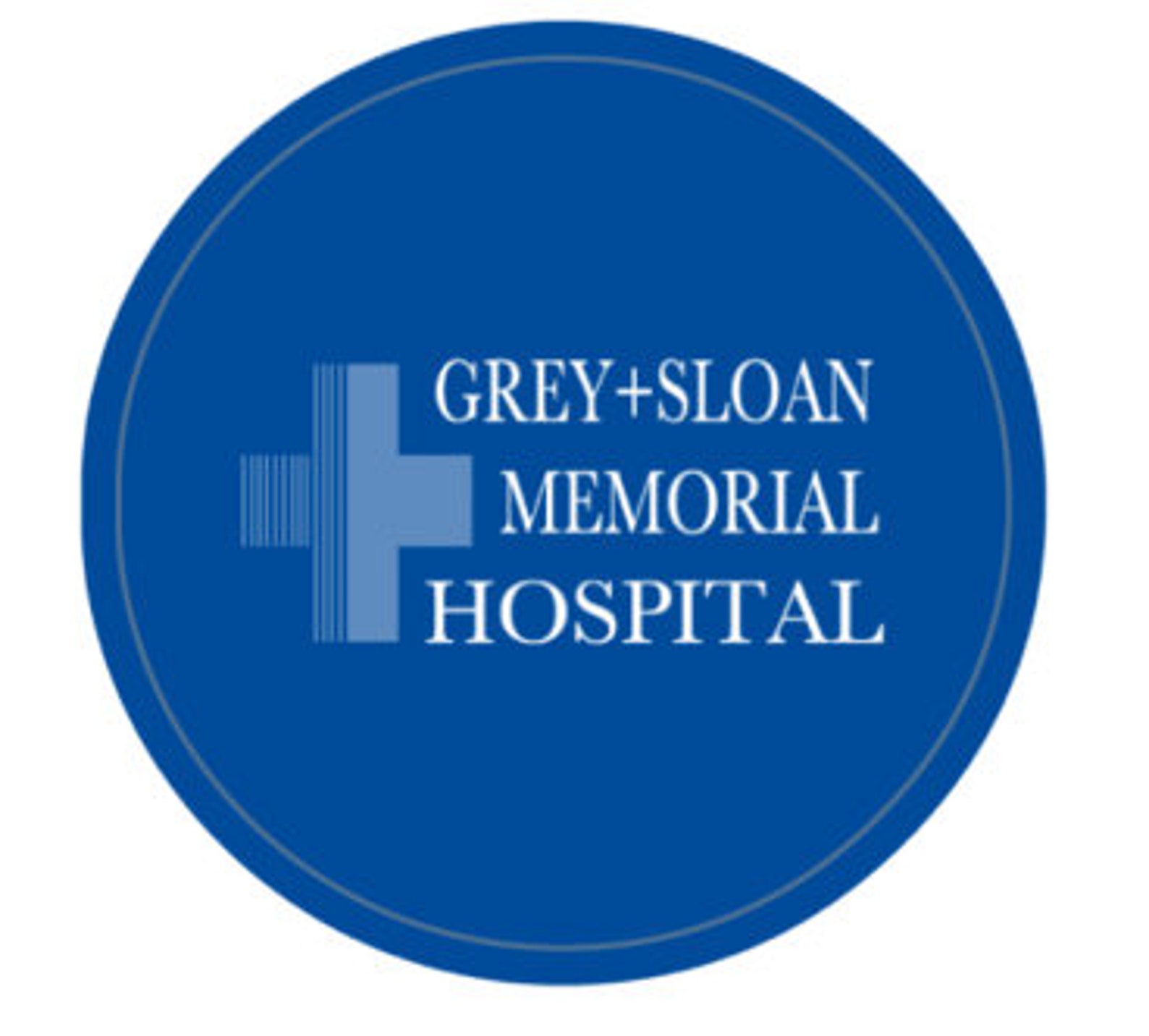 GreySloan Memorial Hospital STICKER 1.5 diameter Etsy